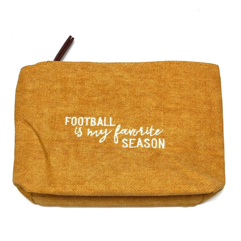 FOOTBALL IS MY FAVORITE SEASON Zippered Bag - Picture 7 of 8